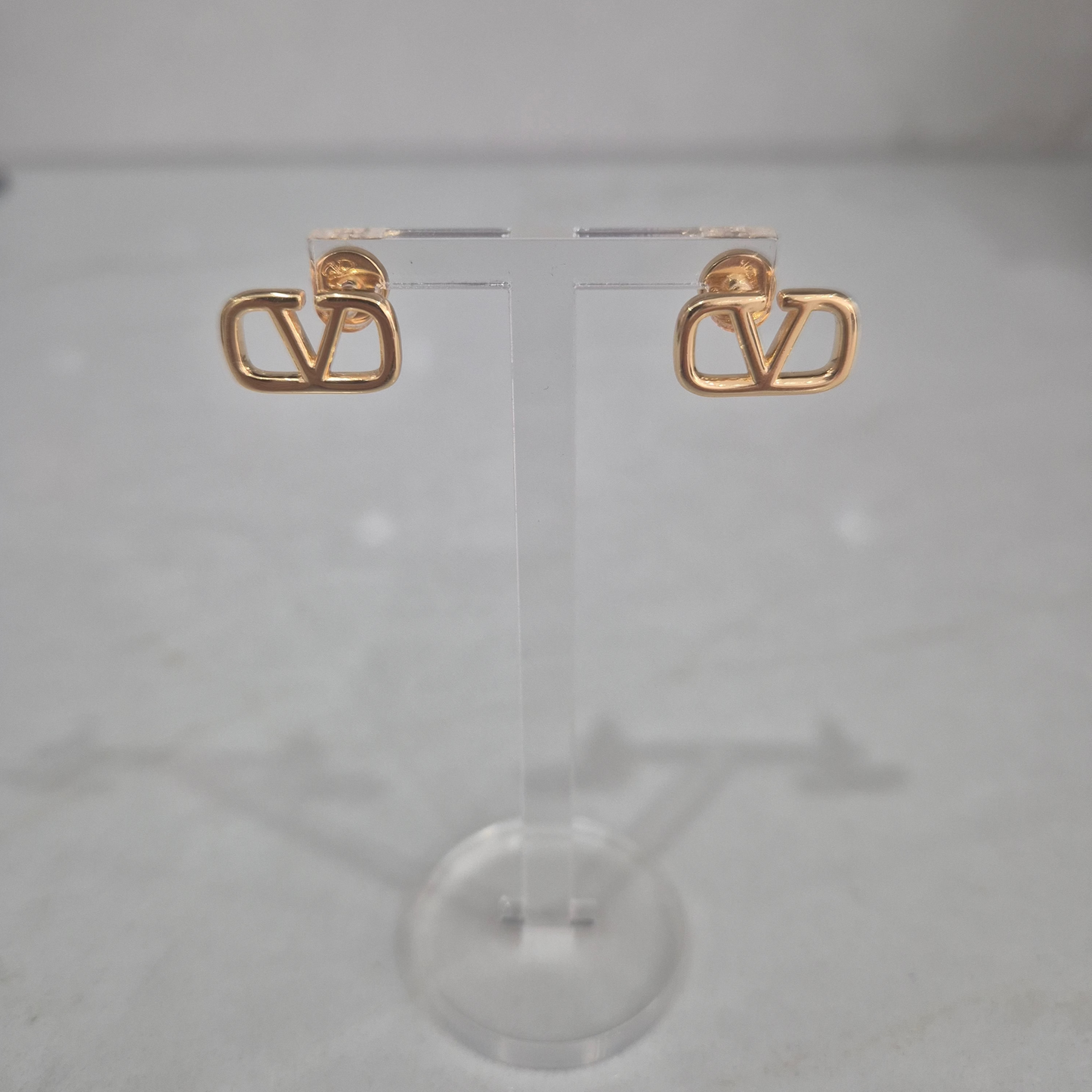 Valentino Vlogo Gold Studs