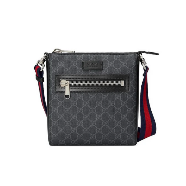 GUCCI BLACK SMALL MESSENGER BAG