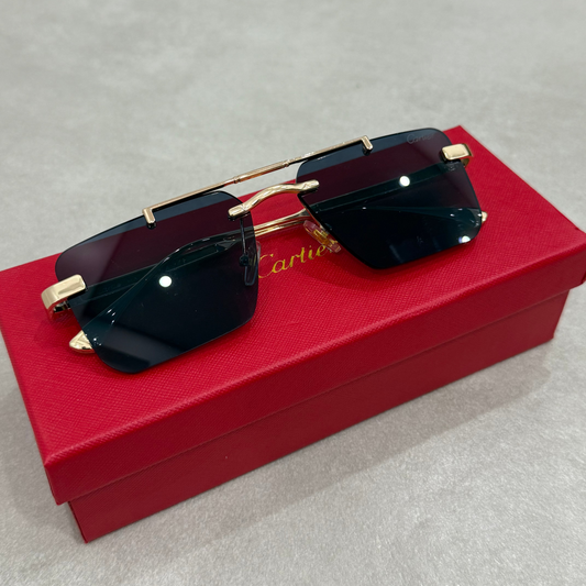 CARTIER SQUARE AVIATOR SUNGLASSES