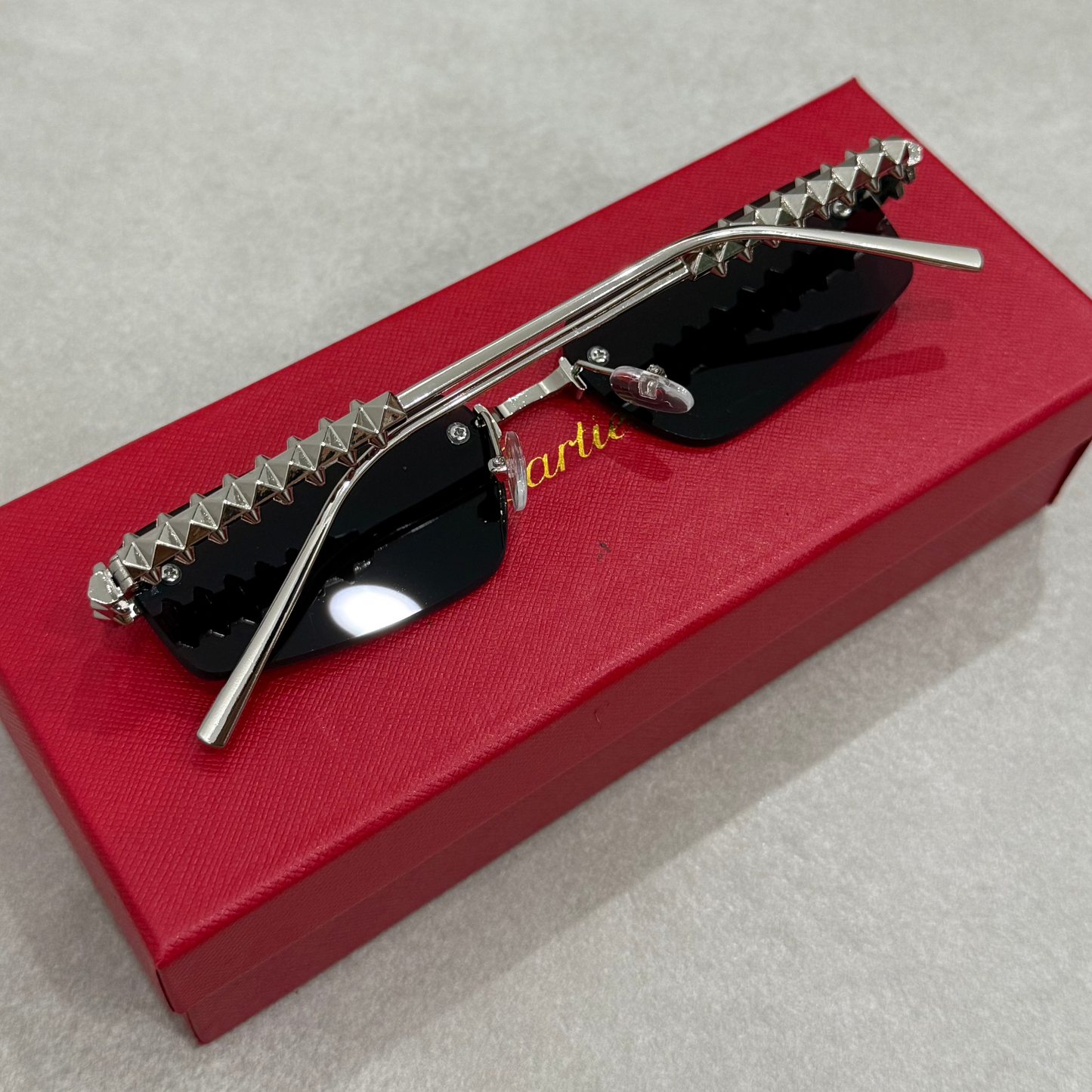 CLASH SILVER SUNGLASSES